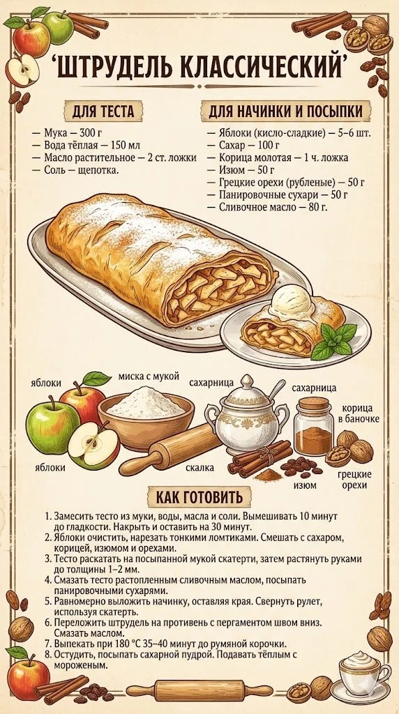 Штрудель классический