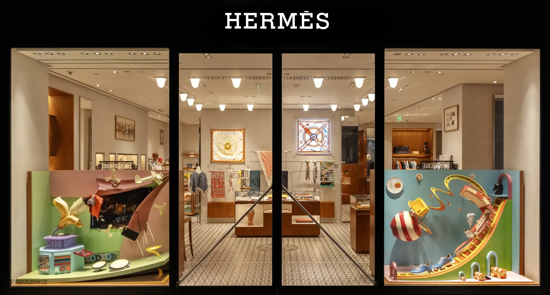 Витрины Hermes, Мумбаи 🇮🇳