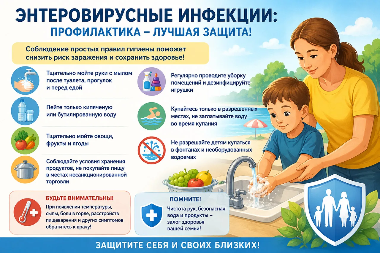 Энтеровирусные инфекции (ЭВИ) — группа заболеваний, вызываемых энтеровирусами. Чаще всего болеют дет