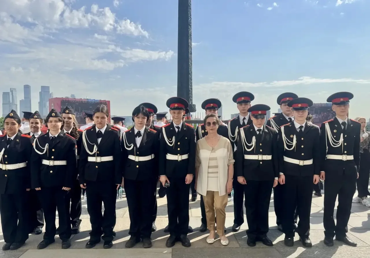 🌟ПАРАД КАДЕТ  🗓️Сегодня, 20 мая, наши ребята приняли участие в традиционном Параде кадет «Не прервет