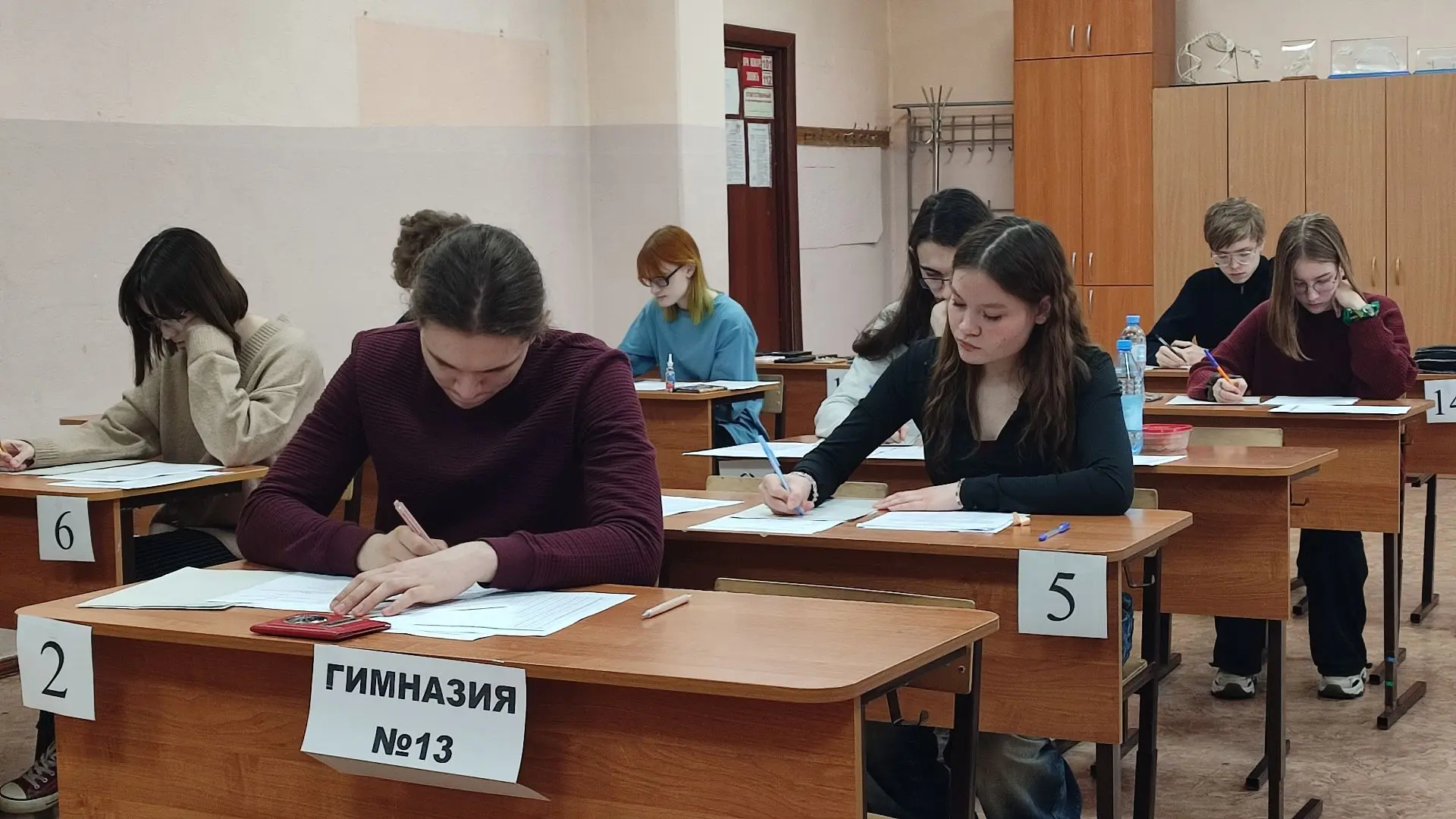 ✨ Сегодня на базе нашей гимназии проходит первый тур регионального этапа Всероссийской олимпиады шко