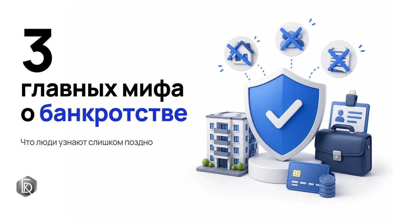 Три вещи, которых люди боятся в банкротстве, и совершенно напрасно.