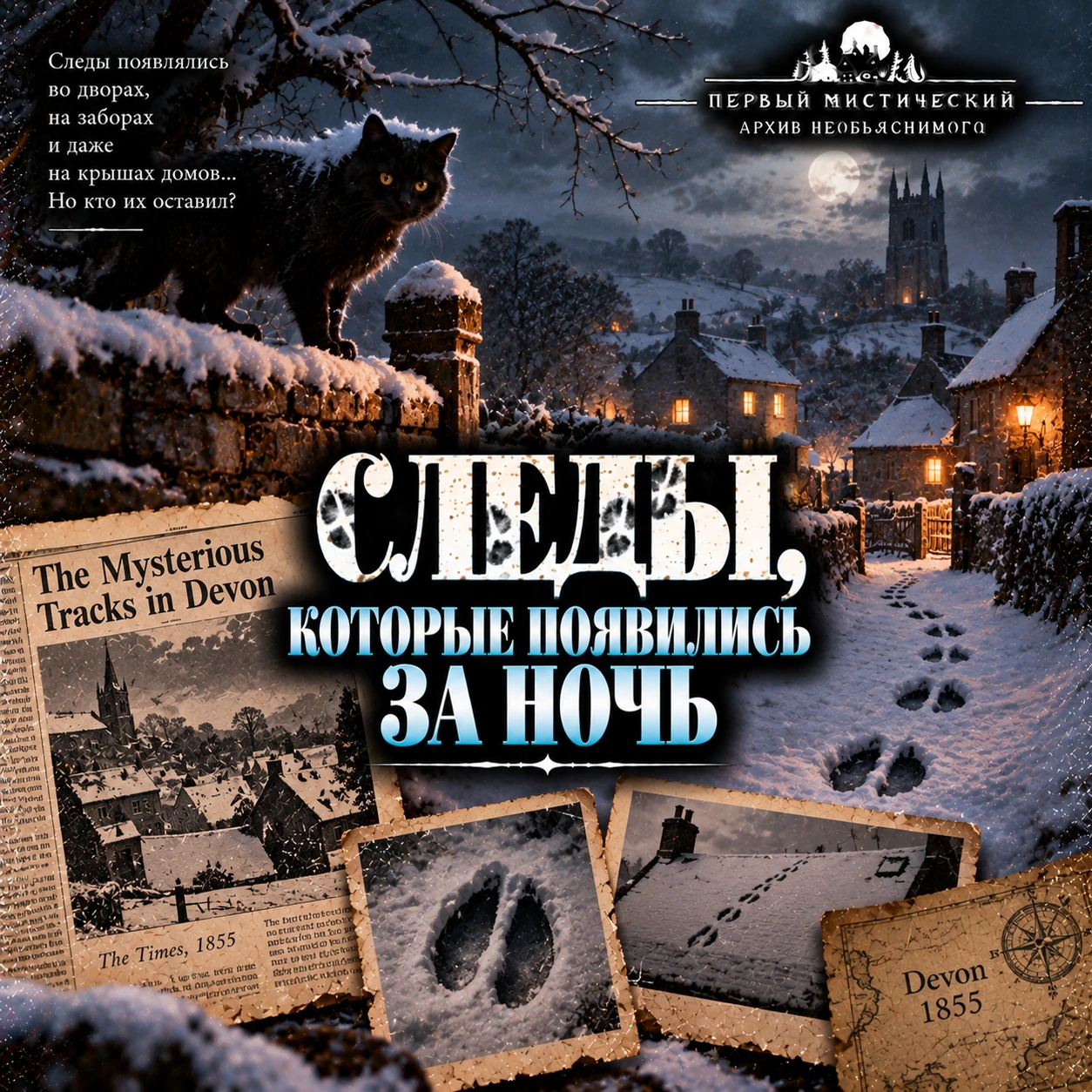 👣 СЛЕДЫ, КОТОРЫЕ ПОЯВИЛИСЬ ЗА НОЧЬ