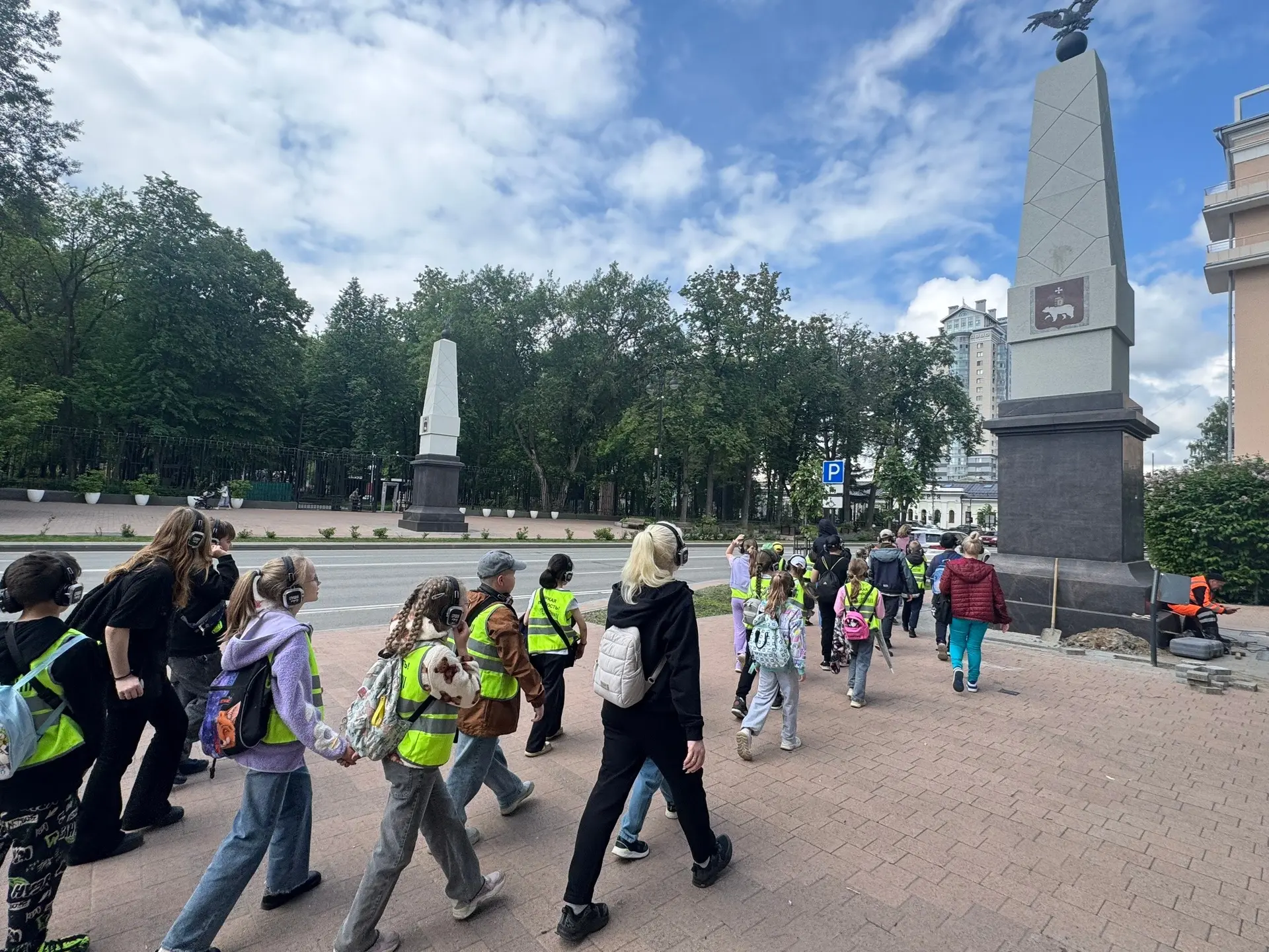 Школьный лагерь. День третий - погружение в историю города