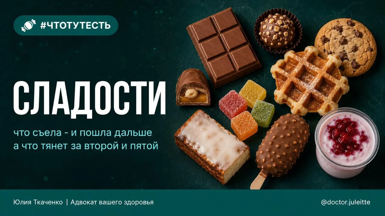 🍭 ЧТО ТУТ ЕСТЬ: СЛАДОСТИ