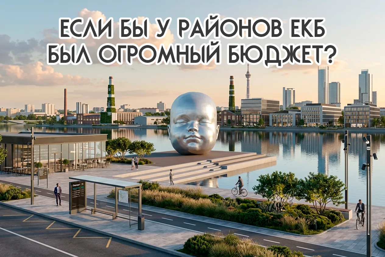 А что, если бы у каждого района был безлимитный бюджет? 👀

MDK Екатеринбург 👈🏻