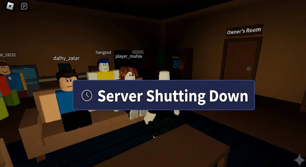 Я: «Владелец ушел спать, сервер теперь полностью наш»

Надпись [Server Shutting Down]:

😂 - Было та