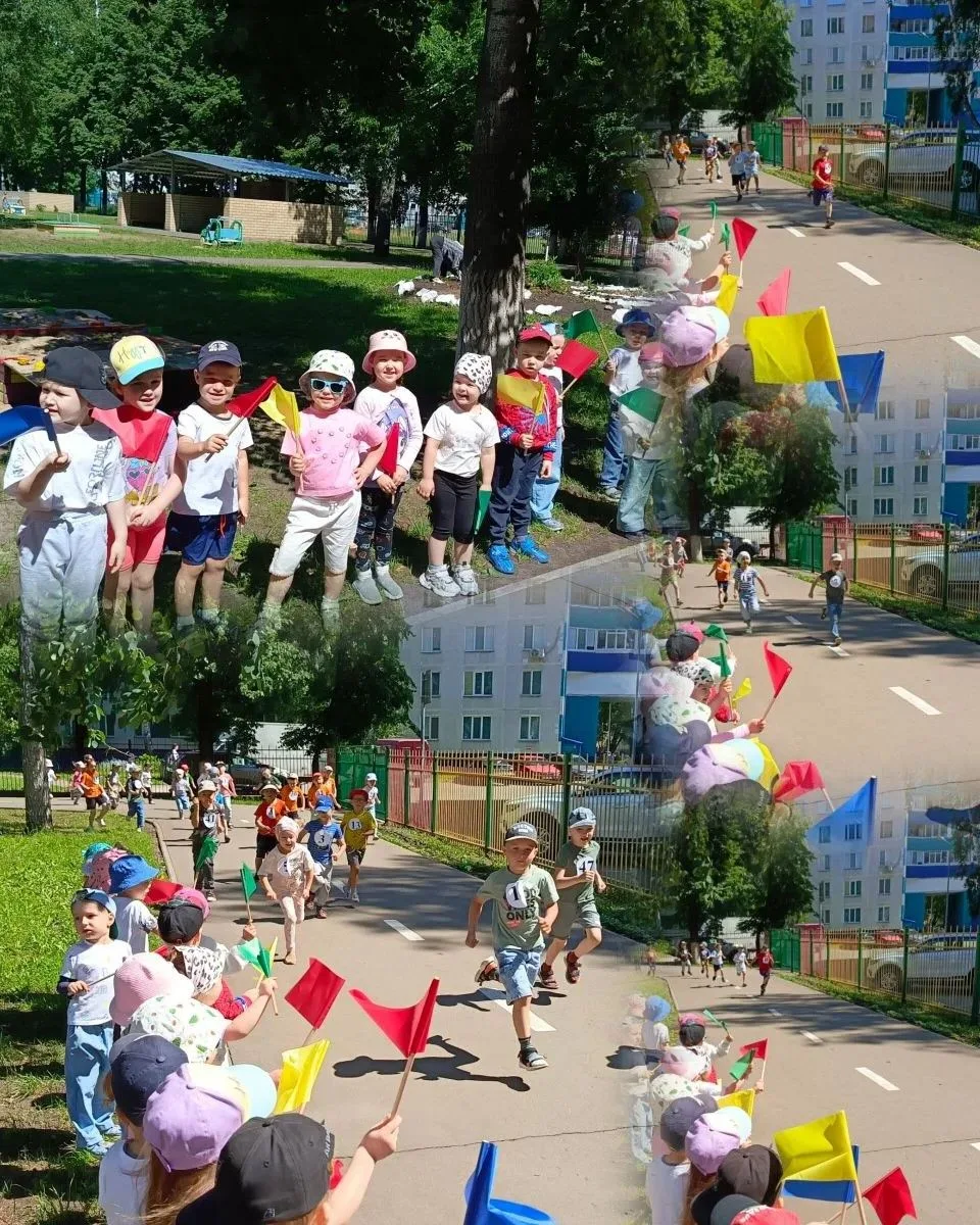 Сегодня в нашем детском саду прошёл увлекательный забег, посвящённый 400-летию города Н...