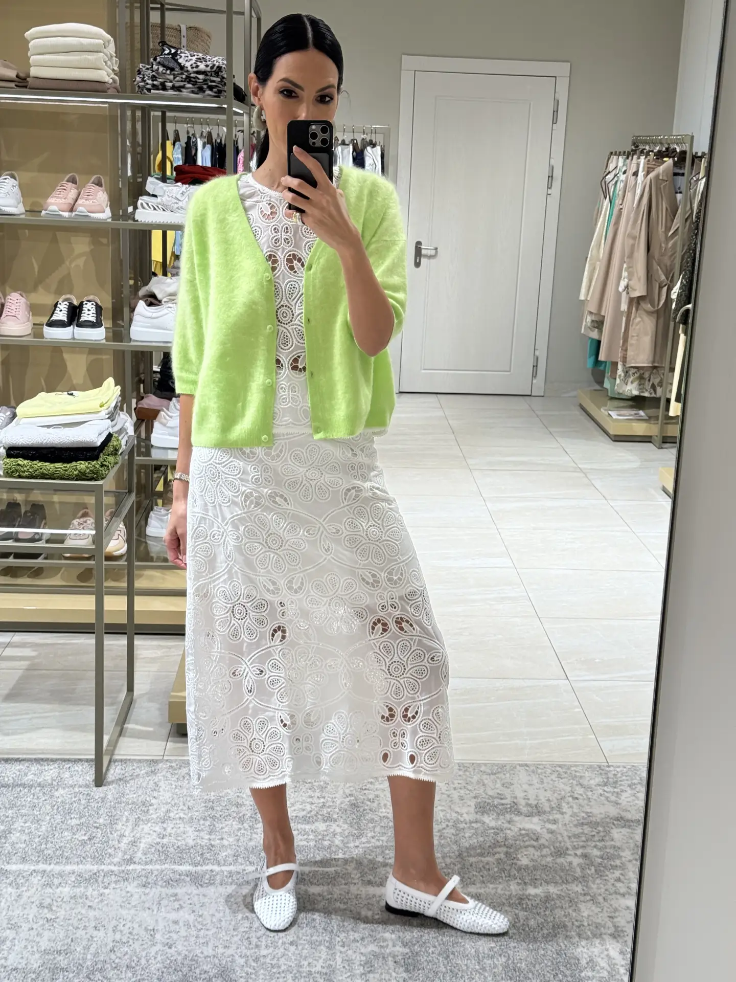 Новый образ от стилиста Ирины 👗 платье #Riani и воздушный кардиган #AlessandroBonimi