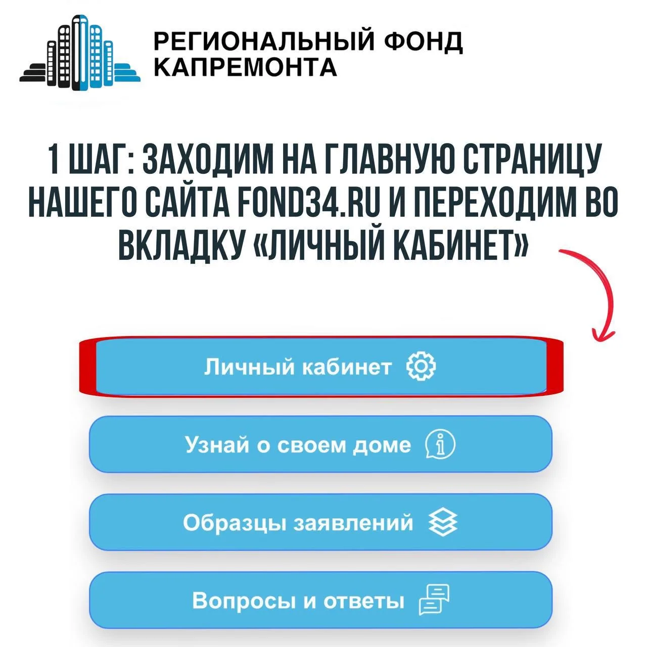 Как самостоятельно сформировать платёжный документ в «Личном кабинете» на сайте фонда?  «Личный каби