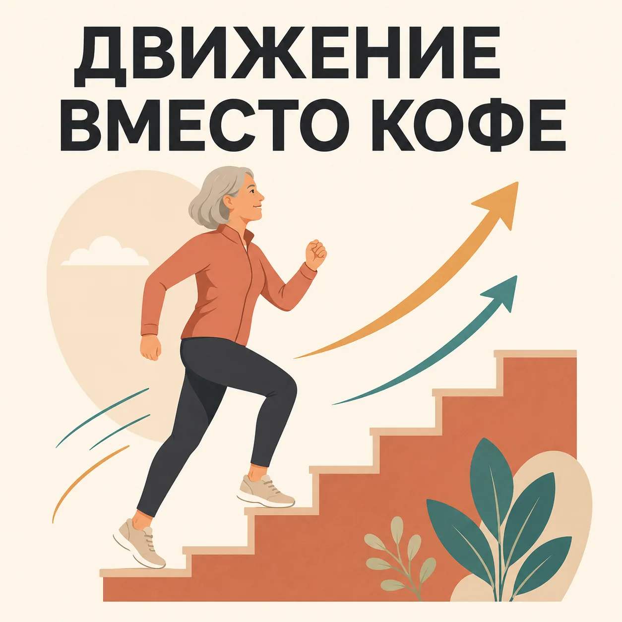 ⚡ Провал энергии днём? Не кофе, а движение