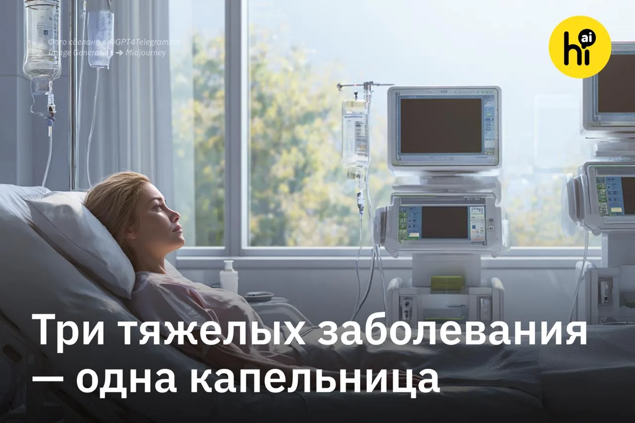⚡️ Женщину с тремя аутоиммунными заболеваниями вылечили одной капельницей