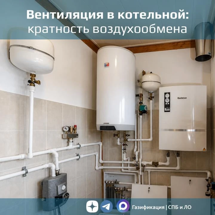 Вентиляция в котельной: что такое кратность воздухообмена и зачем её рассчитывают?