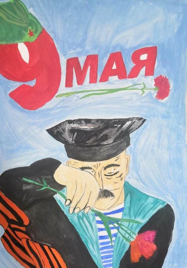Чебоксарские школьники - в числе финалистов акции "Рисуем Победу" 🇷🇺 С 23 февраля по 9 мая прошёл ма