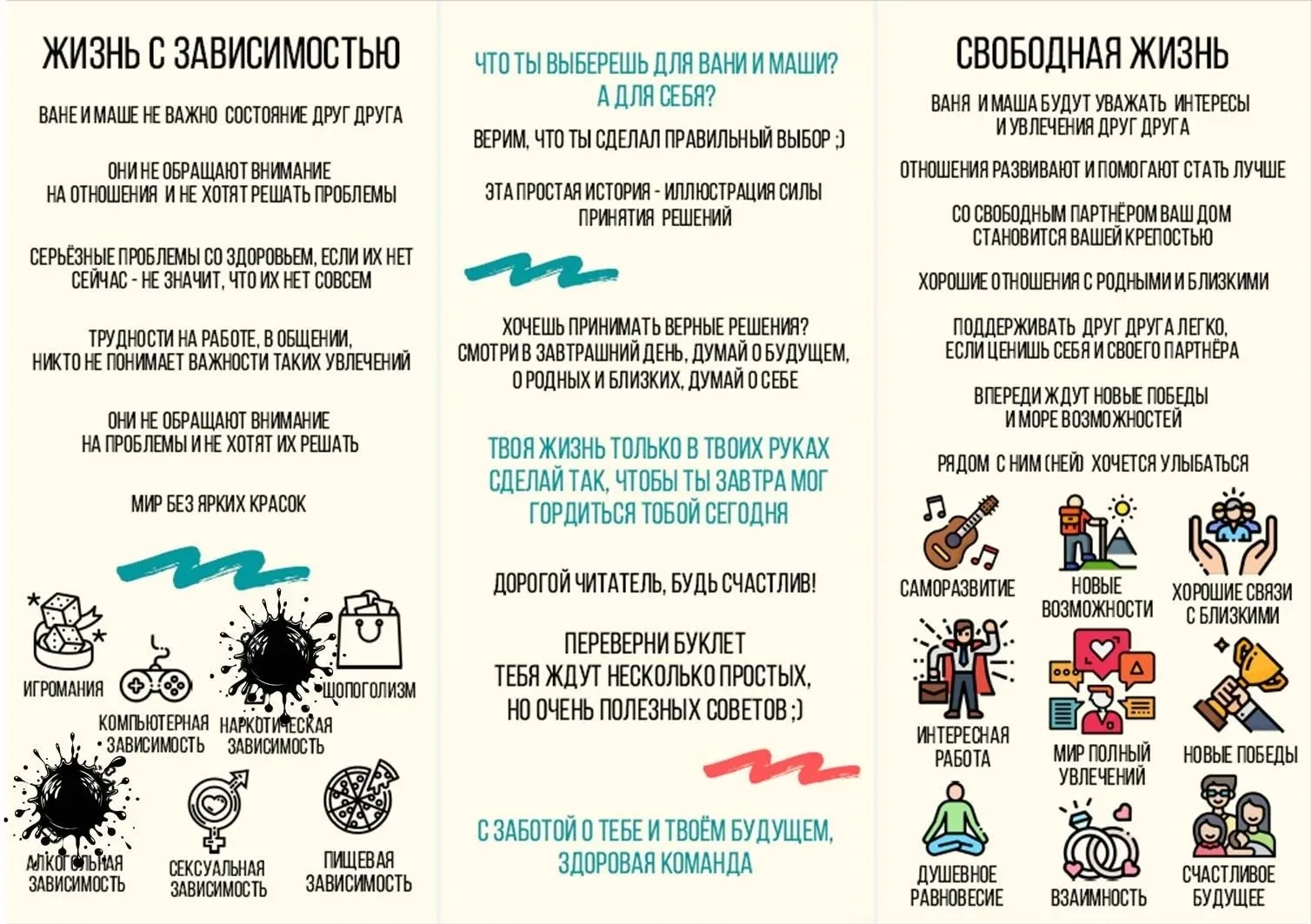 Жизнь с зависимостью vs Свободная жизнь

 

Всего одно решение может изменить вашу жизнь! 

Жизнь с 