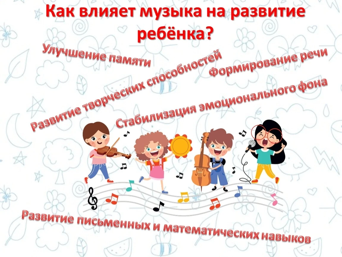 Плюсы музыкального образования для детей.