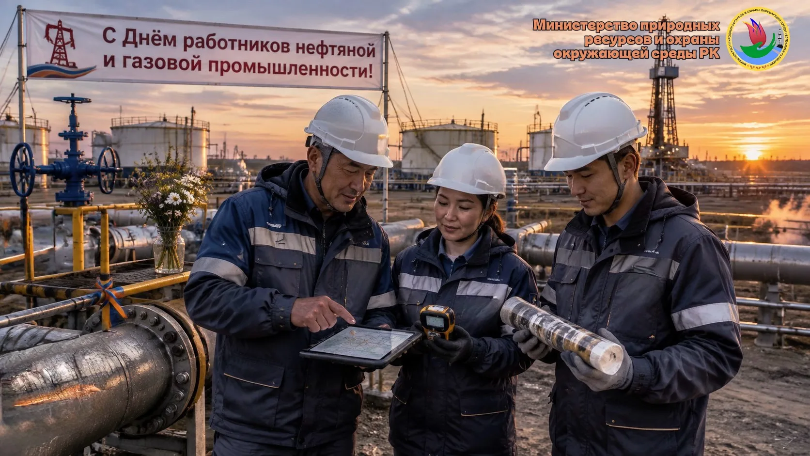Уважаемые работники нефтяной и газовой промышленности Республики Калмыкия!