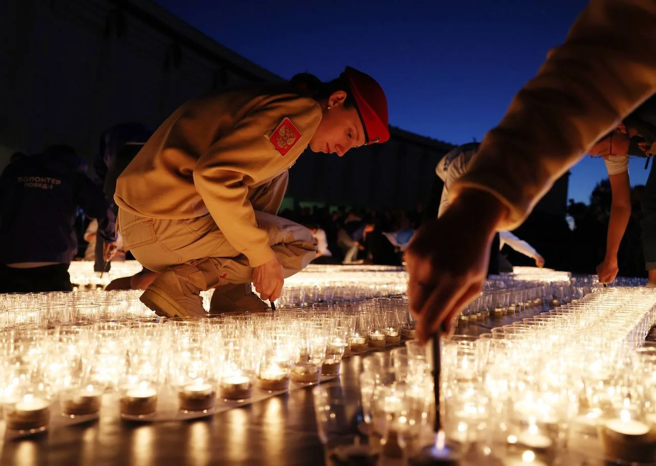 🕯В ночь с 21 на 22 июня у Музея Победы зажгутся свечи в память о тех, кто отдал жизнь ...