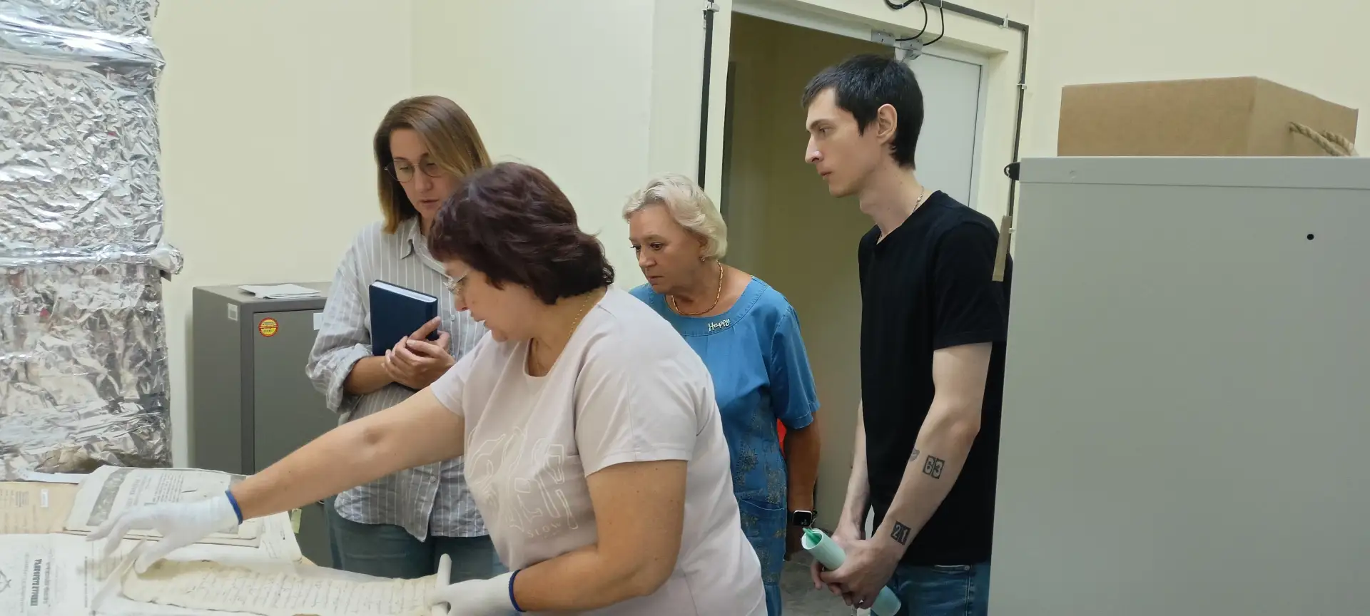 Архивное наставничество.

В Государственном архиве Ульяновской области состоялась рабочая встреча с 