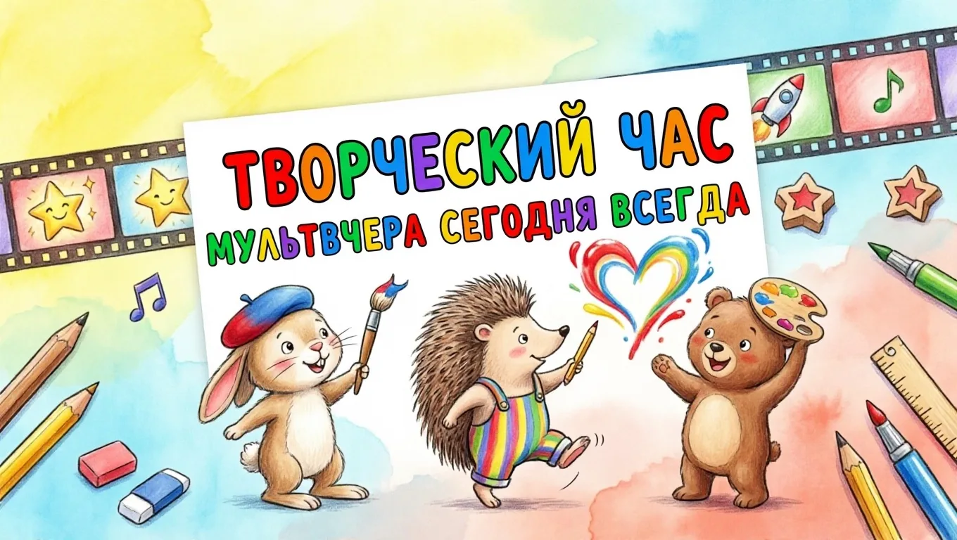 🎬 Мультвчера, сегодня, всегда! 🎬

Друзья! 30 июля в 14:00 в ЦГДБ им. И.А. Докукина — творческий пе