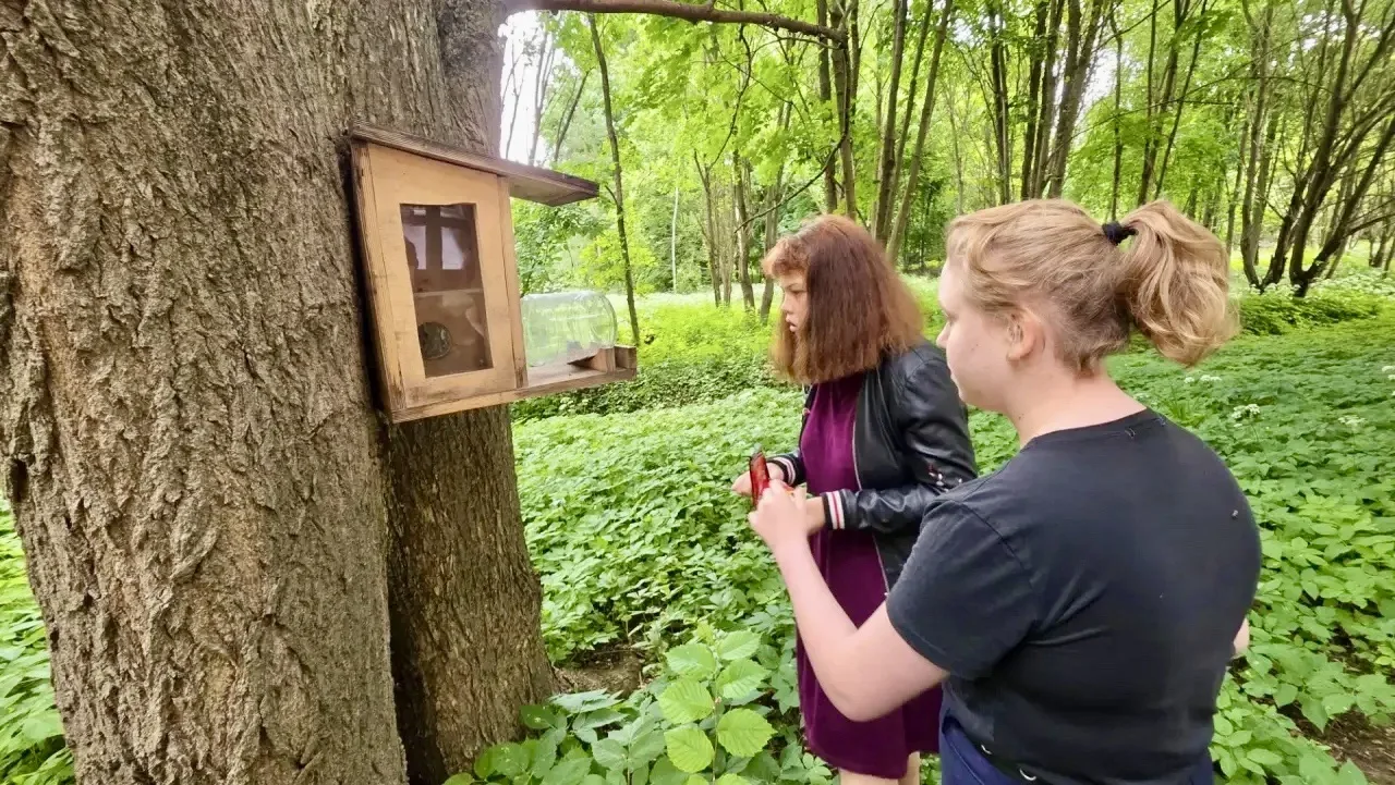 🐦 В лагере «Ручеёк» прошла экологическая акция «Покорми птиц».

Сначала для юных натуралистов педаг