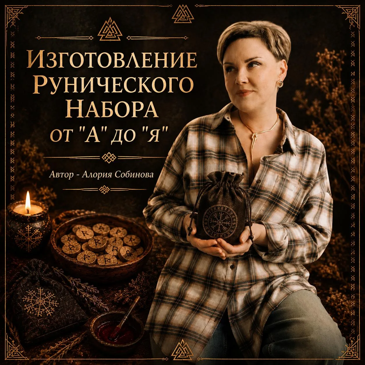 🖌️ РУНИЧЕСКИЙ НАБОР СВОИМИ РУКАМИ: ОТ А ДО Я