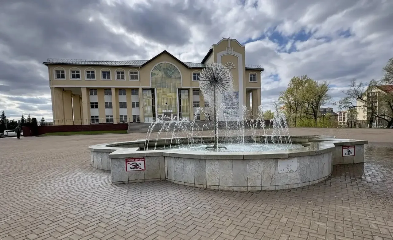 Состоялось открытие фонтана у здания Дворца культуры. ⛲️🪄