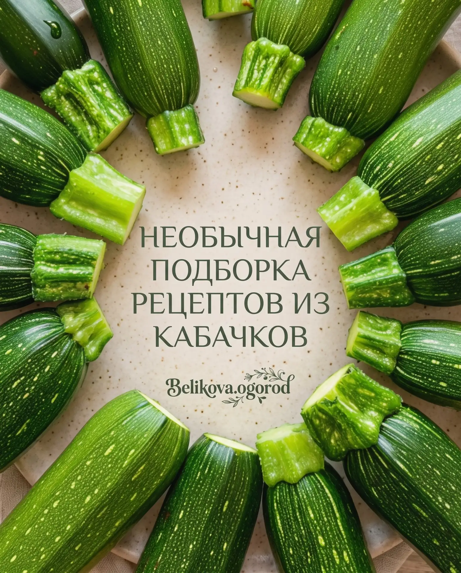 Необычная подборка рецептов из кабачков ✅