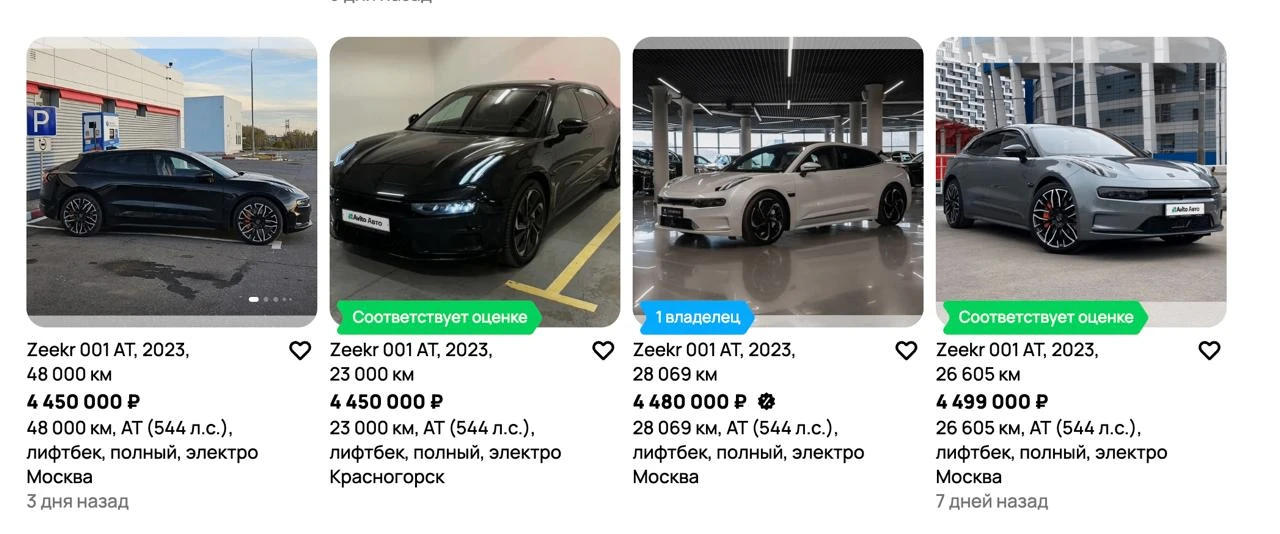 🚗На российском вторичном рынке зафиксирован рекордный рост доли китайских автомобилей с пробегом  Ав