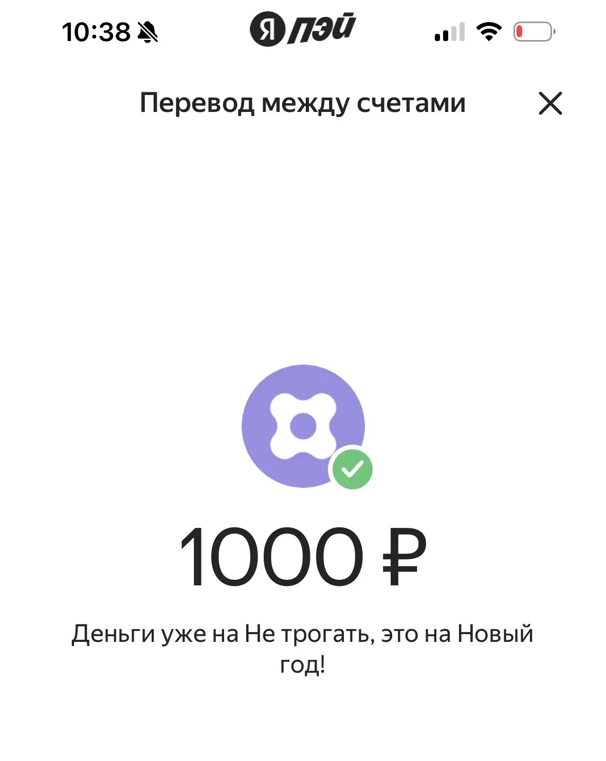 На неделе забыла про копилку на Новый год.