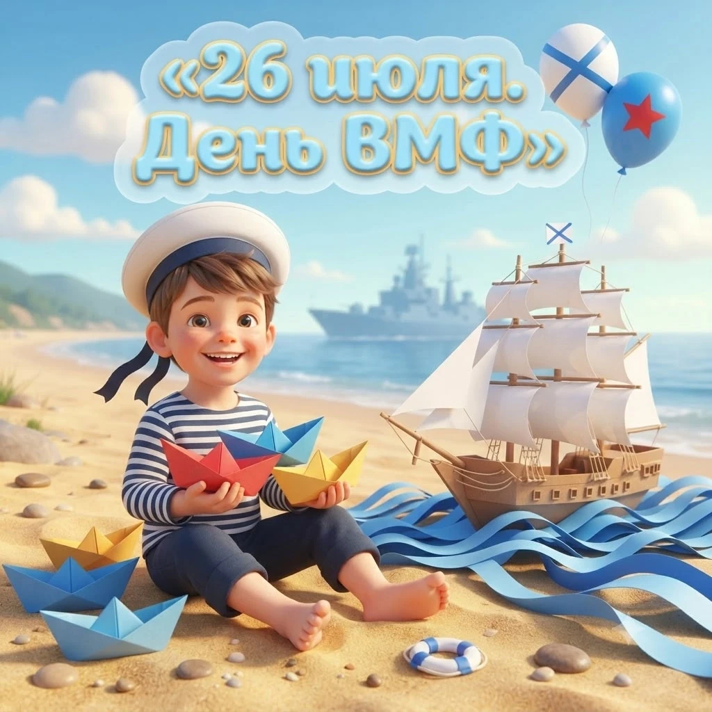 ⚓🌊 День Военно-Морского Флота в группе «Лунтики» 🌊⚓
Ребята отправились в настоящее морское путешес