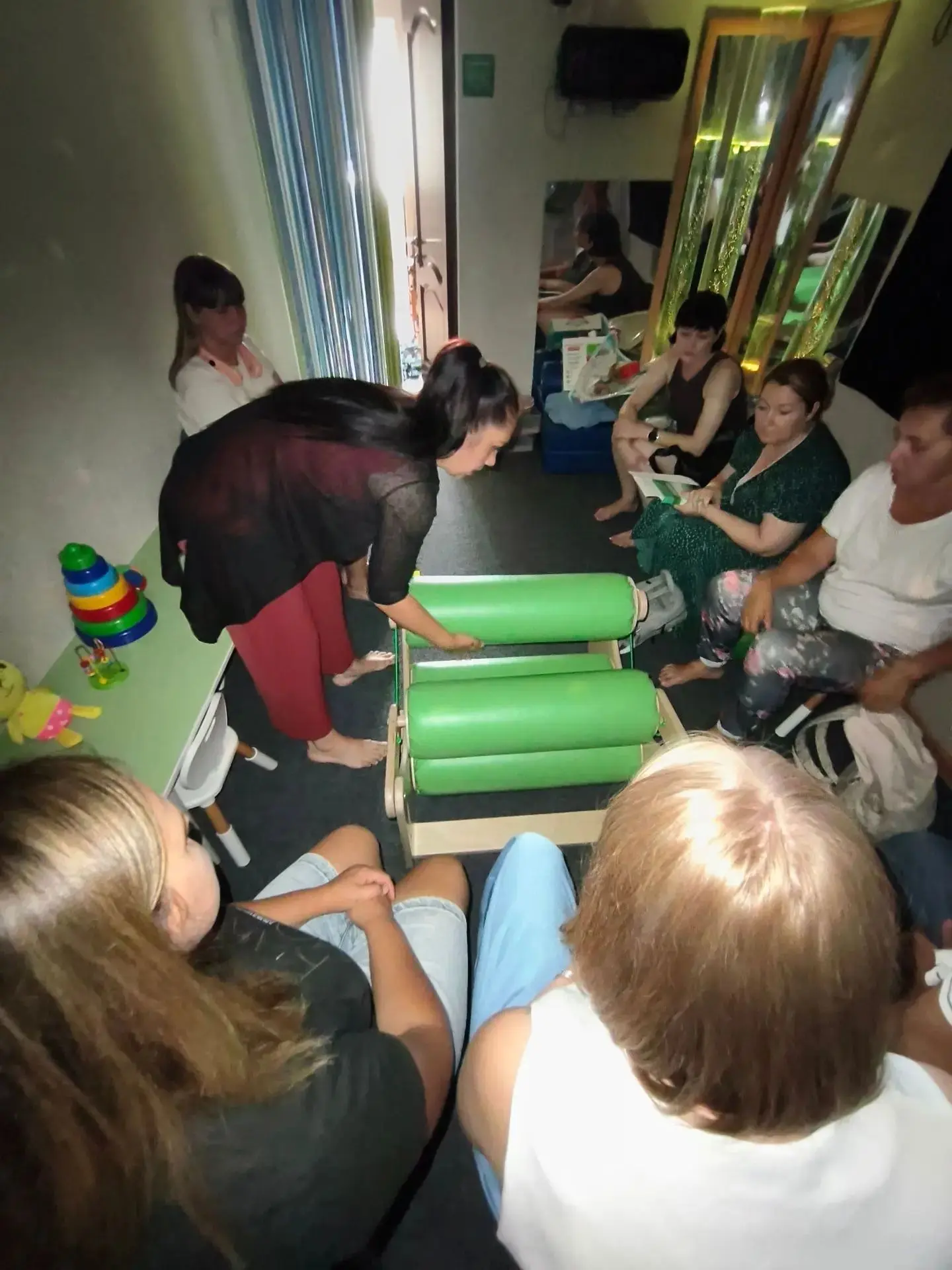 В ГКУ СО КК «Краснодарский реабилитационный центр» 🏥 прошёл мастер-класс для родителей...