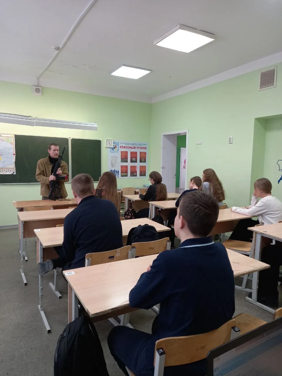 31 января прошли, уже ставшие традиционными, занятия по огневой подготовке с участием инструктора МА