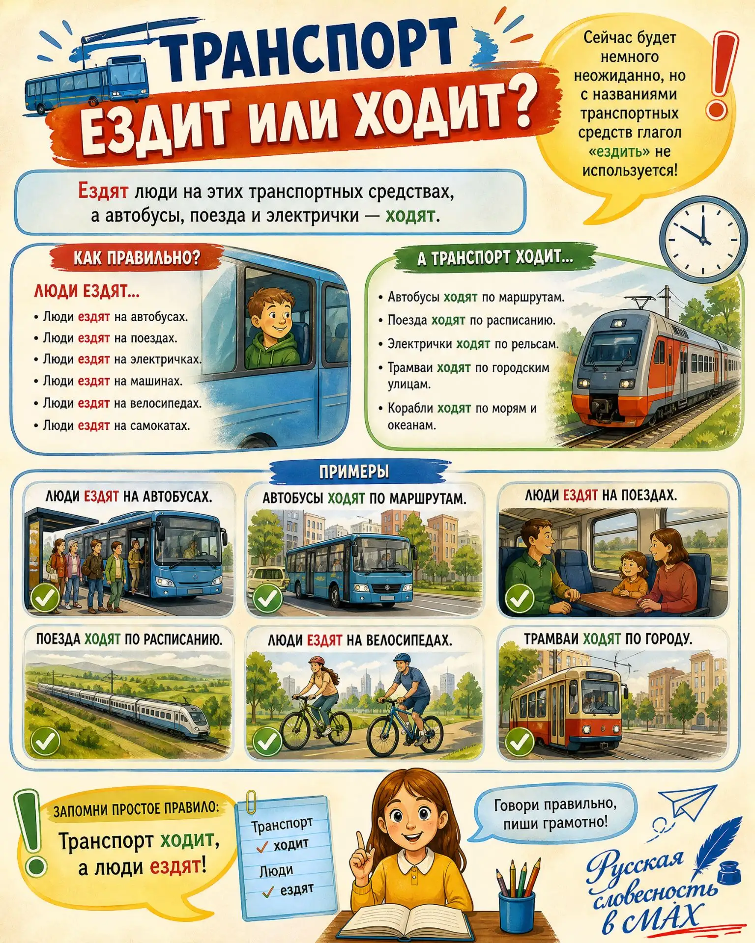 Очень крутое лингвистическое наблюдение, про которое почти все забывают! 🚌