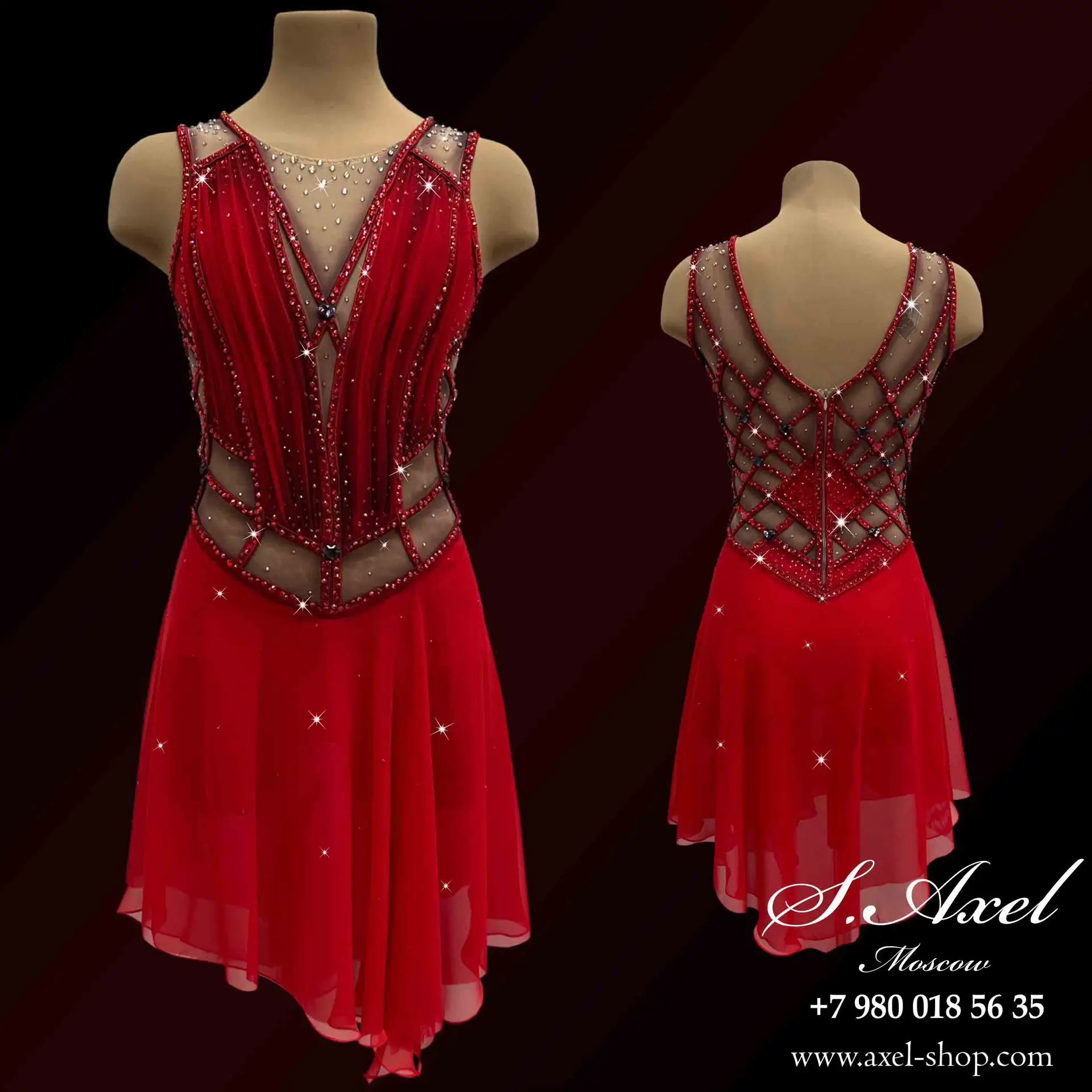 Платье для фигурного катания ,,Red Love New’’

Это платье имеется в продаже на рост 162-172 сантимет