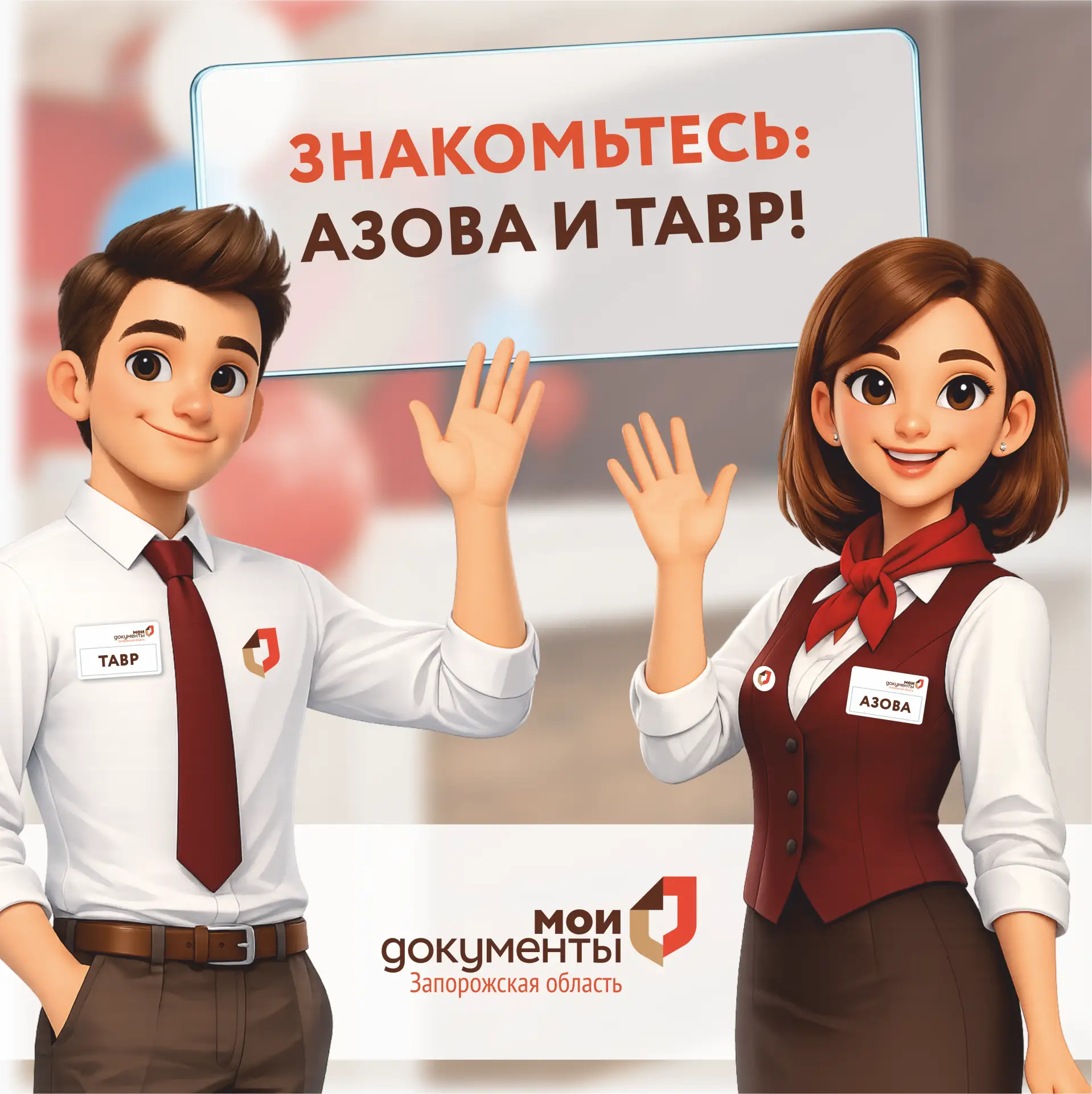 Знакомьтесь: Азова и Тавр!  Друзья, рады сообщить, что в нашей МФЦшной семье пополнение. Два новых с