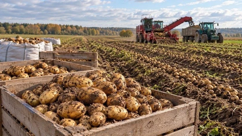 🥔 Тульская область может обновить рекорд по урожаю картофеля
