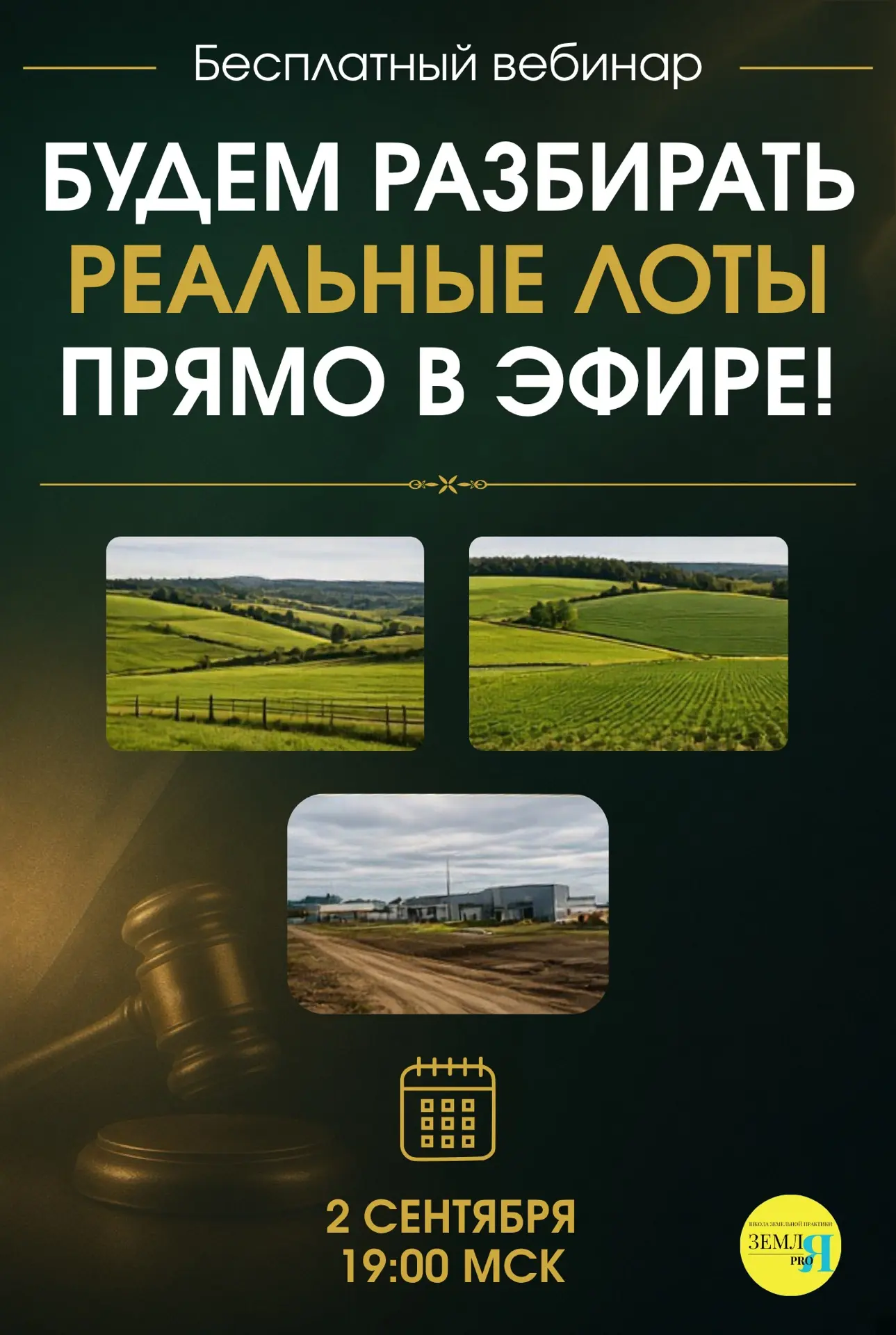Будем разбирать реальные лоты прямо в эфире!