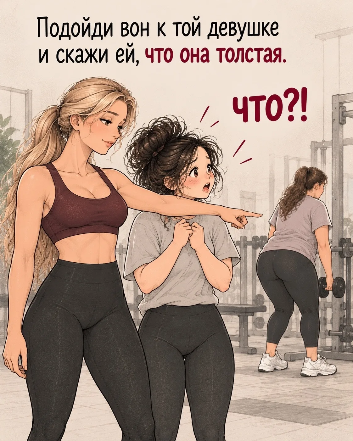 Я хочу, чтобы в этой карусели вы сначала увидели не ту девушку. А себя.