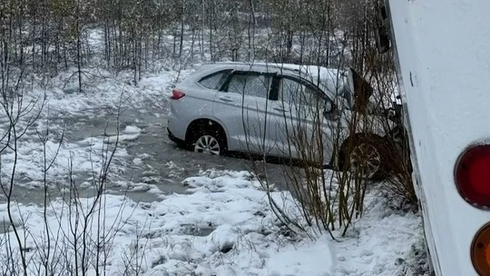️ Два человека стали жертвами ДТП, произошедшего под Когалымом.  Водитель автобуса выехал на встречн