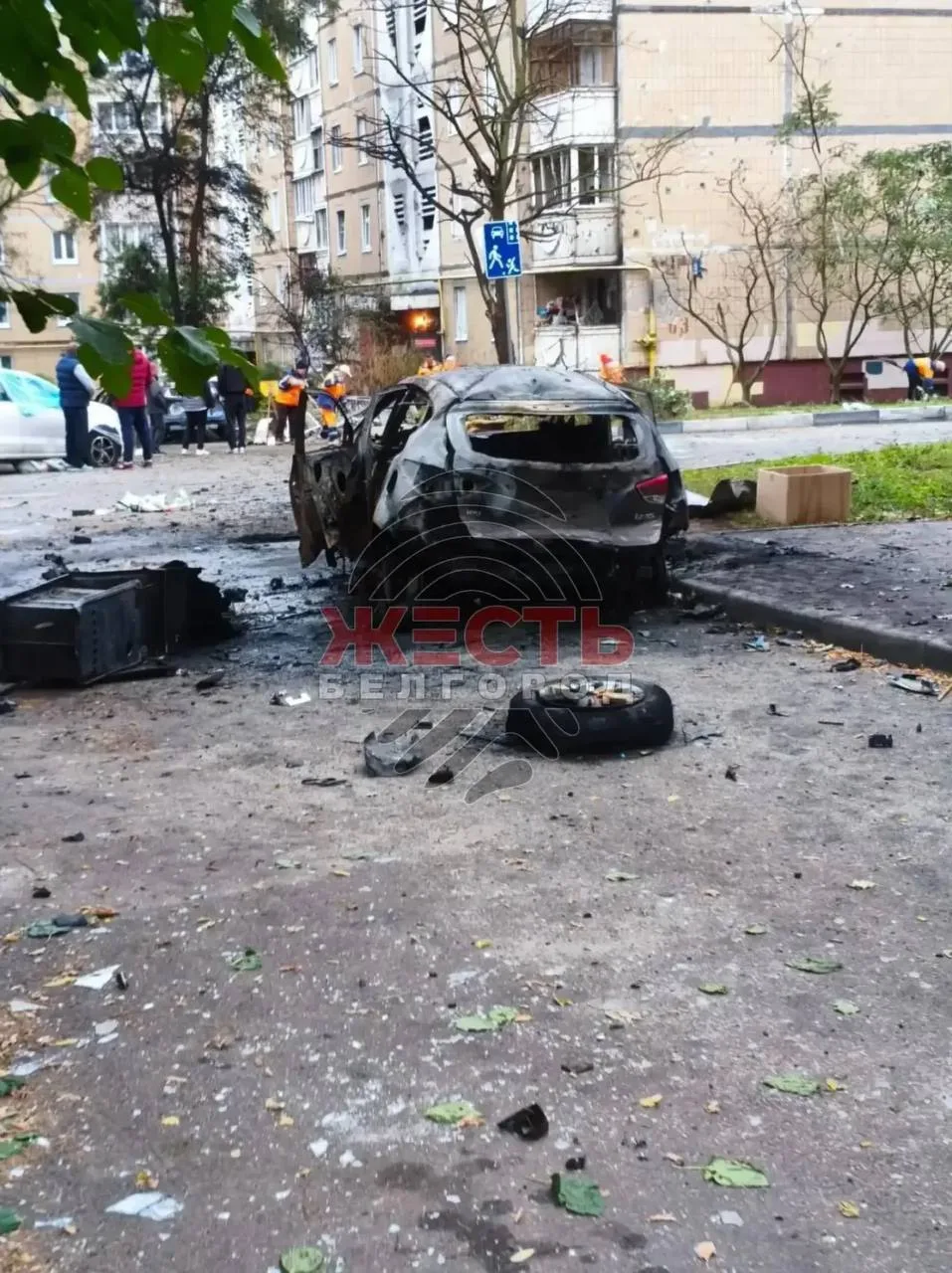 ❗️Всё, что осталось от автомобилей после вчерашней атаки БПЛА.