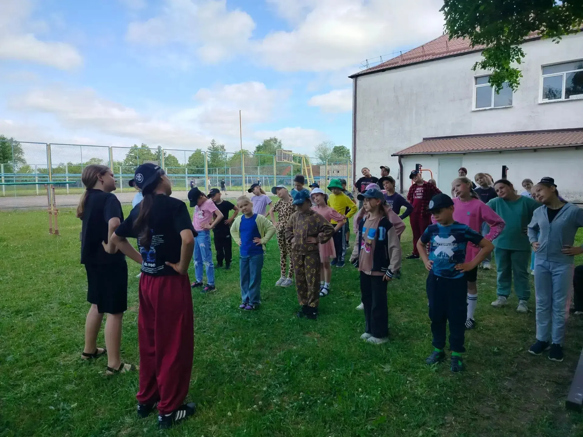☀Десятый день в лагере "Ритм"🌈 прошёл под девизом "О спорт — ты мир!".🤾🏀 Насыщенная программа под