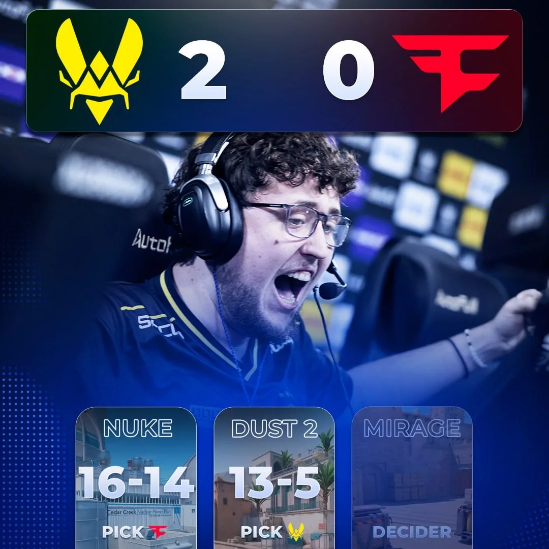 🇪🇺 ВЫЛЕТА VITALITY НЕ БУДЕТ — пчёлы выбили 🇪🇺 FaZe с IEM Atlanta.