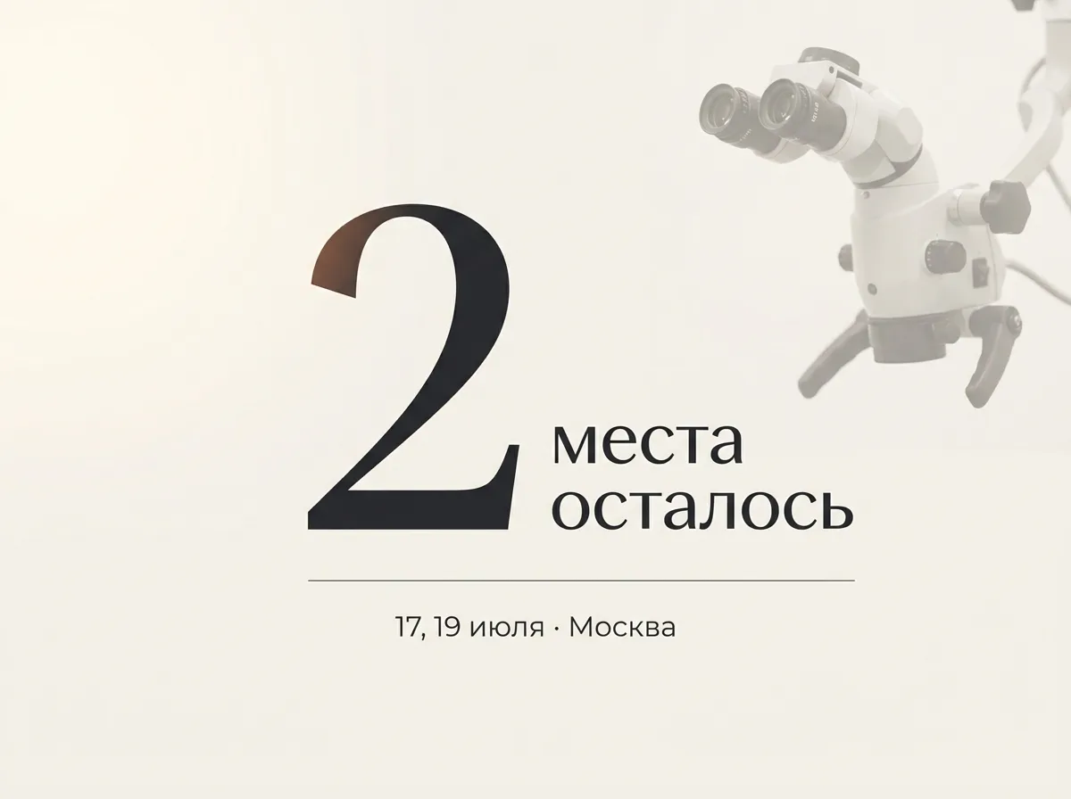 10 дней. 2 места. 17 июля -  теория, 19 июля - практика с микроскопом и бинокулярами. Всё, что остал