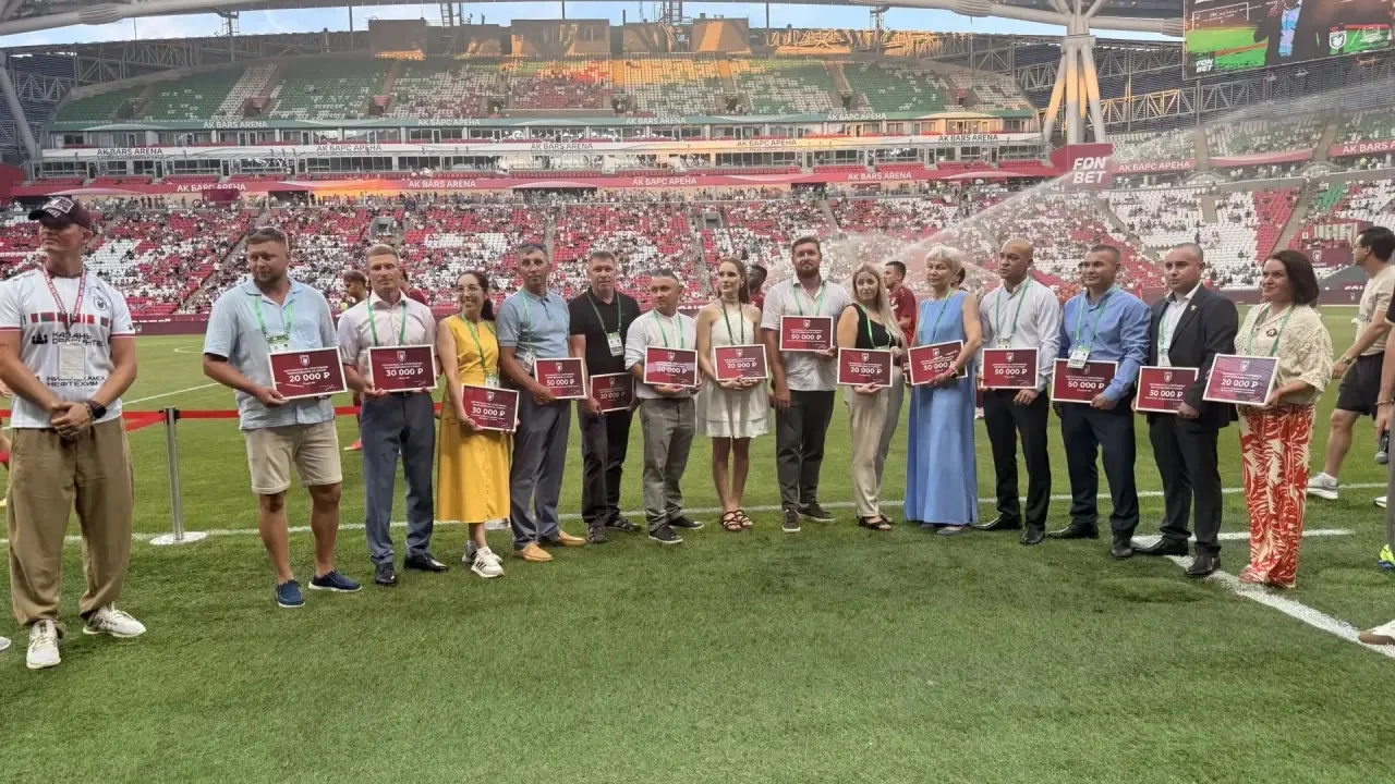 🏆 2 место в «Рубиновом движении» и атмосфера большого футбола! Вчера на матче #РубинКр...