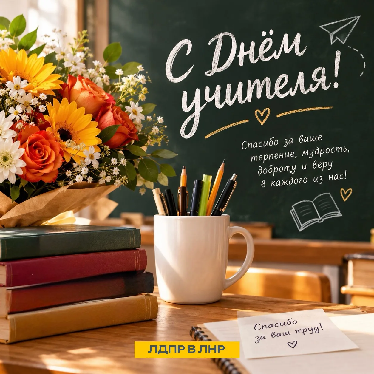 📚С Днём учителя!
