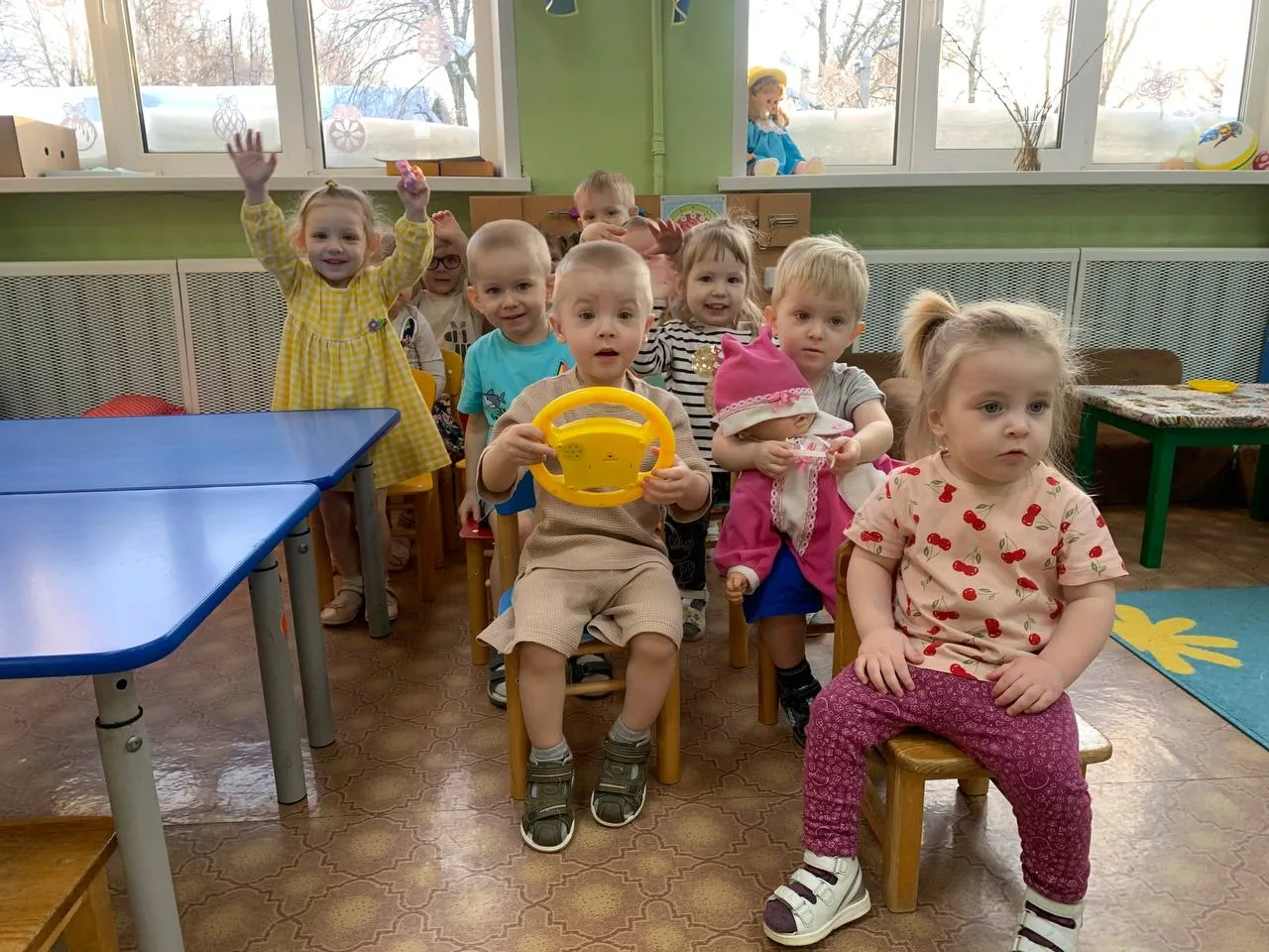🐥🐥🐥 едут на чаепитие!