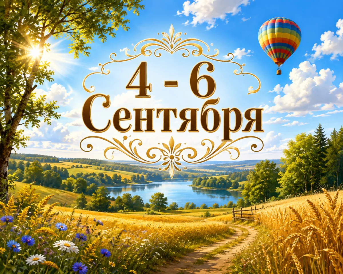 Привет, дорогие друзья! Давайте разберем даты 4 - 6 сентября