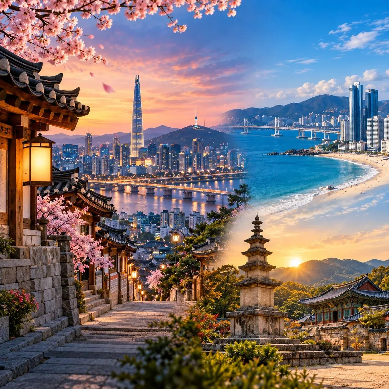🇰🇷 Южная Корея: 3 города — 3 разных впечатления