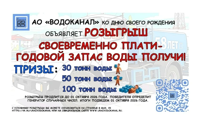 Не забыли про наш розыгрыш? 💧